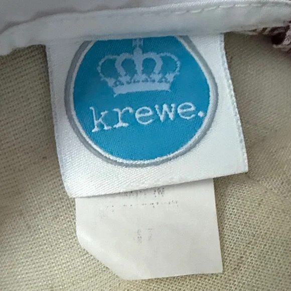 Girls KREWE Red Gingham Embroidered Alabama Game Day Dress Size 18-24M - Picture 2 of 9